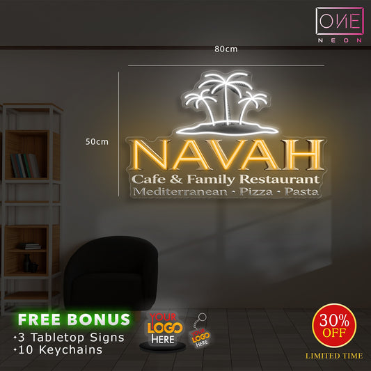 Enseigne au néon LED personnalisée pour entreprise 