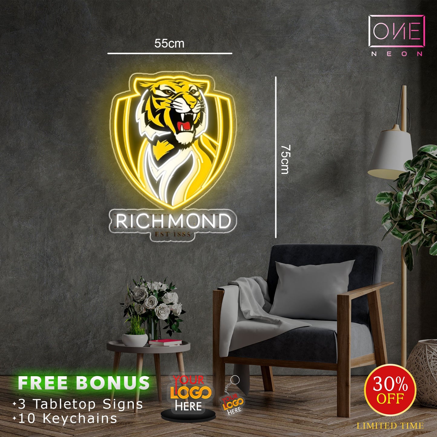 RICHMOND| LED Neon Sign