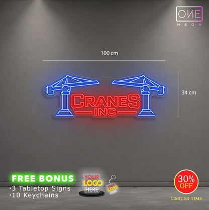 Cranes inc| LED Neon Sign