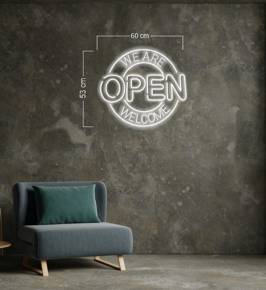 Enseigne au néon LED personnalisée pour entreprise 