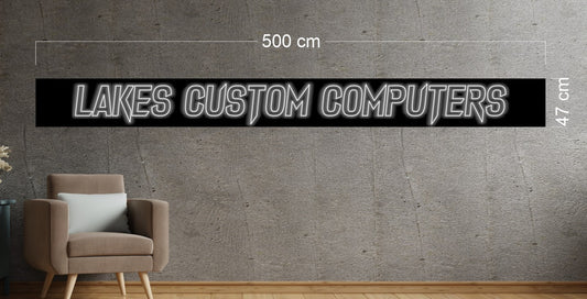 Enseigne au néon LED personnalisée pour entreprise 
