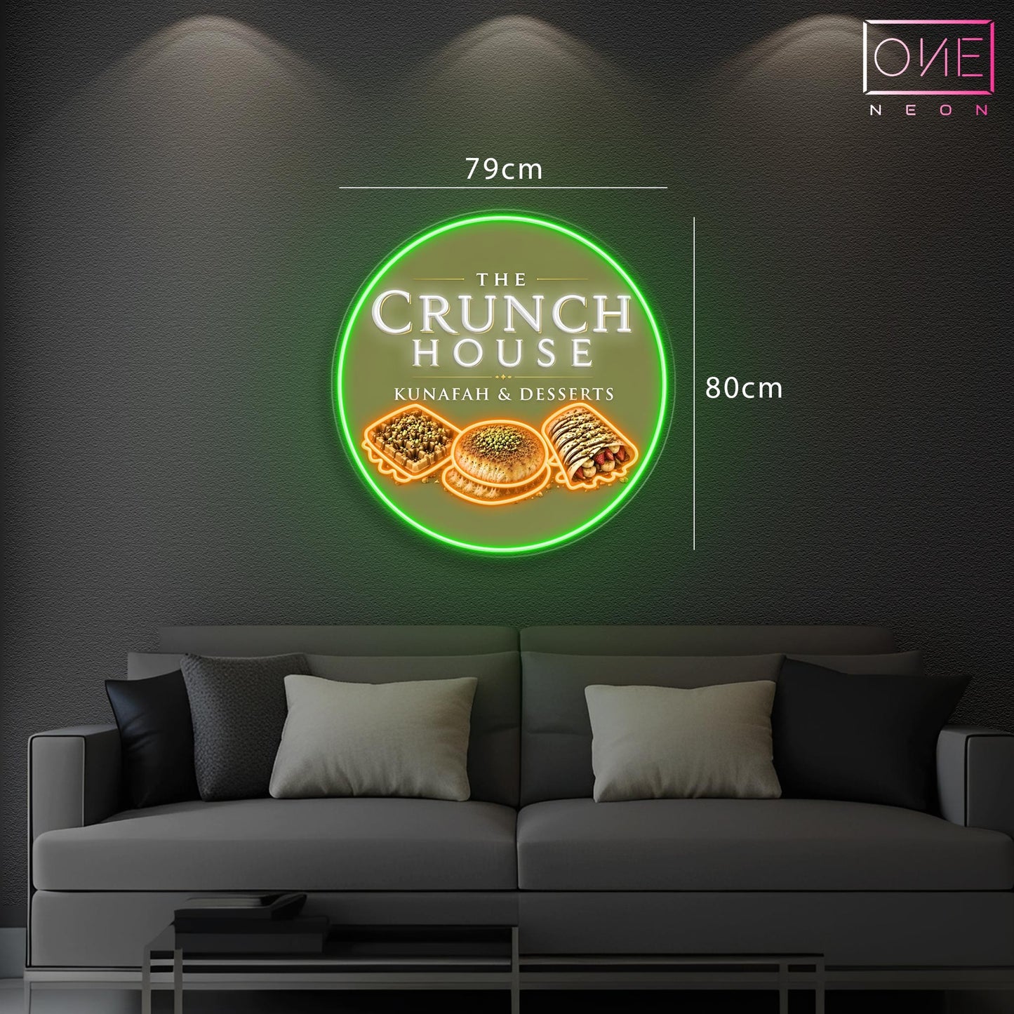 The Crunch House| LED Neon Sign