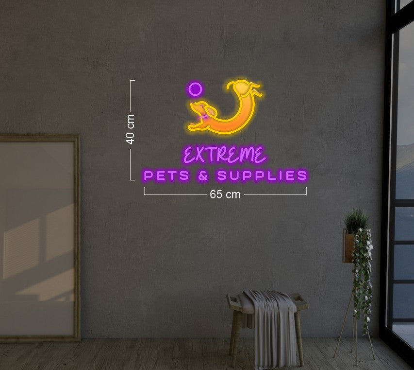 Enseigne au néon LED personnalisée pour entreprise 