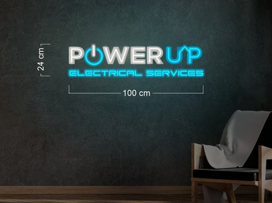 Enseigne au néon LED personnalisée pour entreprise 