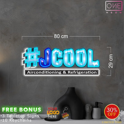 Enseigne au néon LED personnalisée pour entreprise 