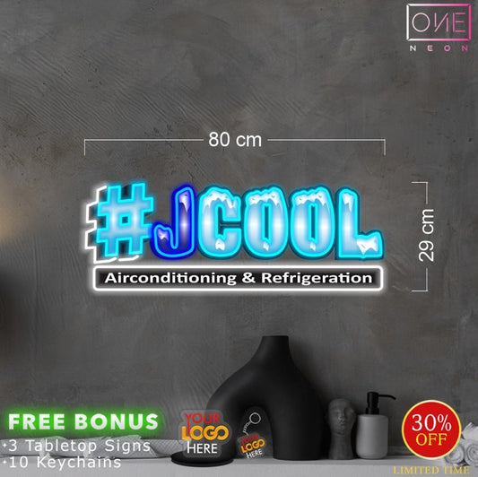 Enseigne au néon LED personnalisée pour entreprise 