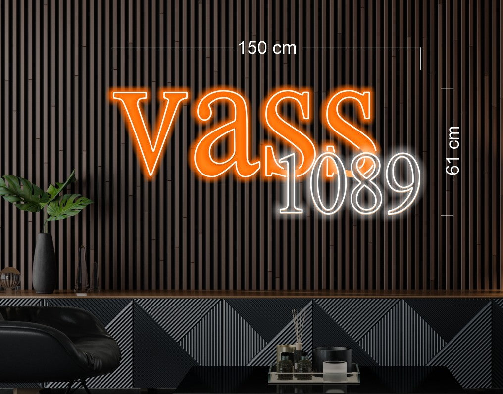 VASS 1089 & AMG LOGO| LED Neon Sign (2 signs)