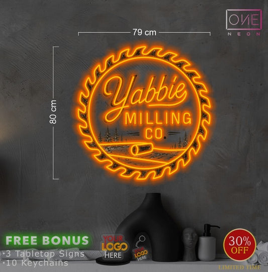 Yabbie Milling Co | LED Neon Sign