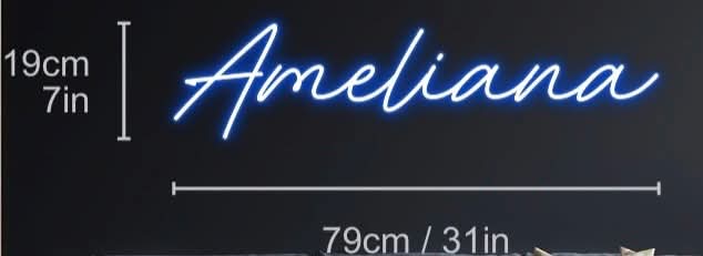 Ameliana | LED Neon Sign