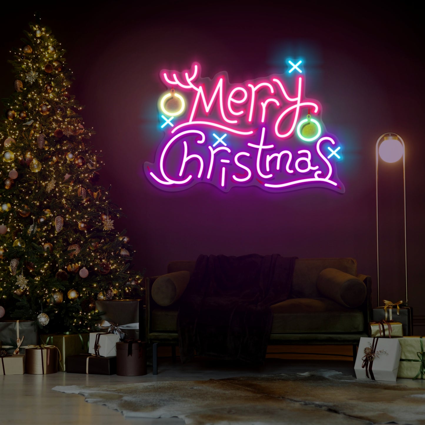 Merry Christmas LED Neon Sign