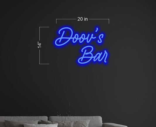 Doov's Bar | LED Neon Sign