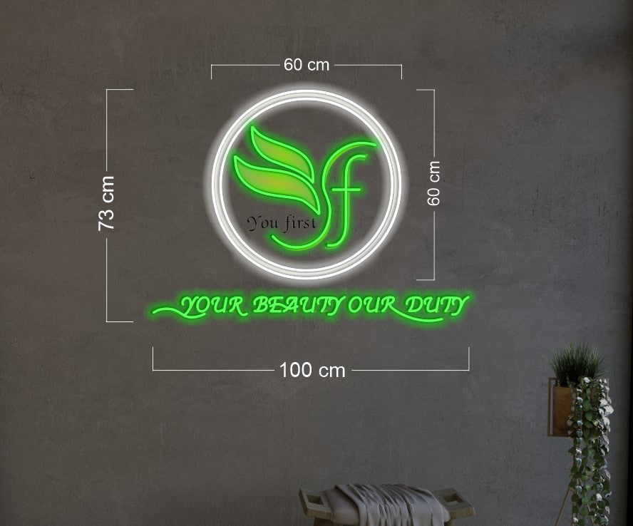 Enseigne au néon LED personnalisée pour entreprise 