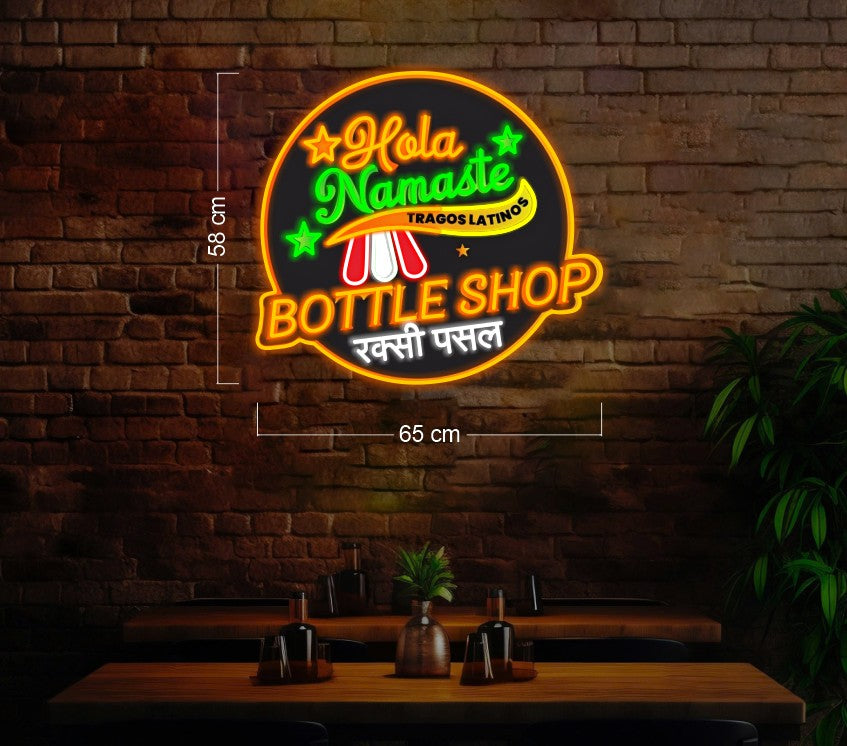 Enseigne au néon LED personnalisée pour entreprise 