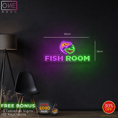 Fish room | LED Neon Sign