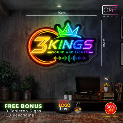 3KINGS | LED Neon Sign