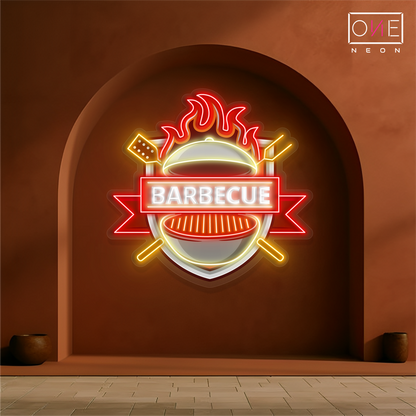 Barbecue Artwork Led Neon Sign