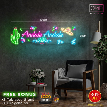 Andale Andale | LED Neon Sign (waterproof)