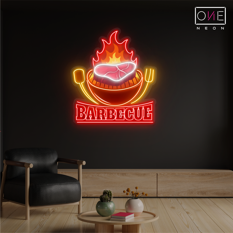 Barbecue Artwork Led Neon Sign