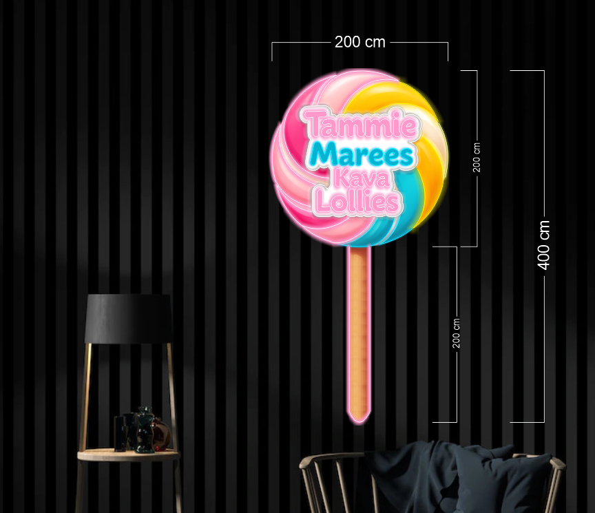 Enseigne au néon LED personnalisée pour entreprise 