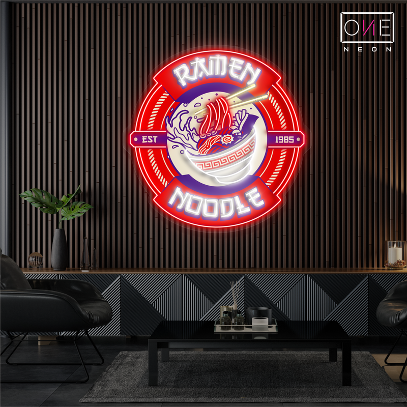 Ramen Noodle Artwork Led Neon Sign