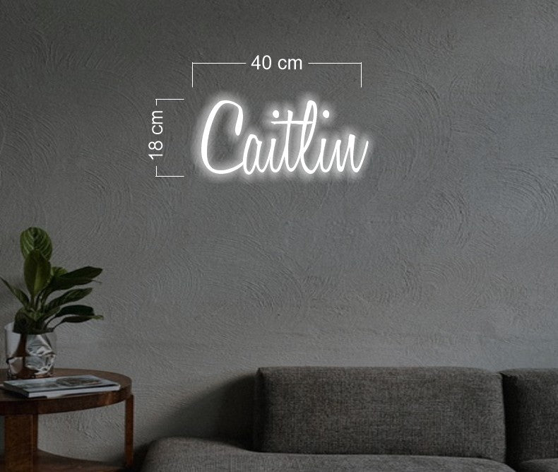 Caitlin | LED Neon Sign