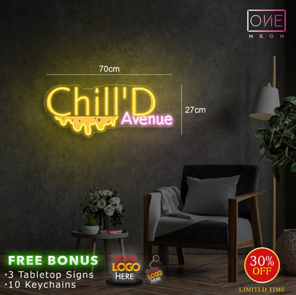 CHILL'D AVENUE | LED Neon Sign