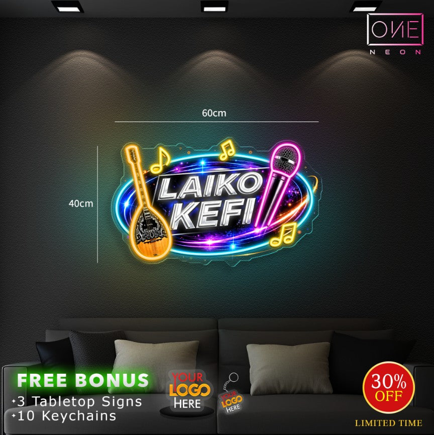 LAIKO KEFI | LED Neon Sign