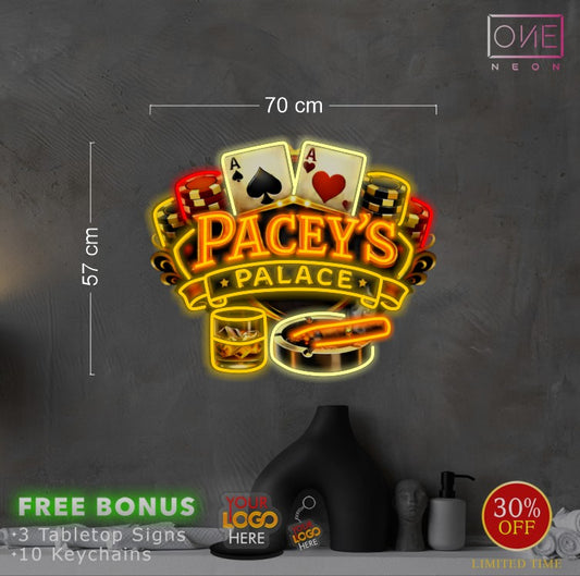 PACEY'S PALACE | LED Neon Sign