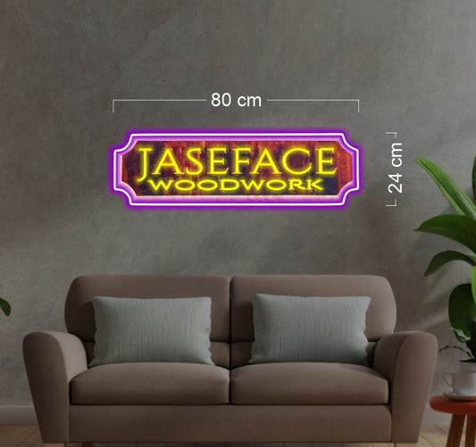 Enseigne au néon LED personnalisée pour entreprise 
