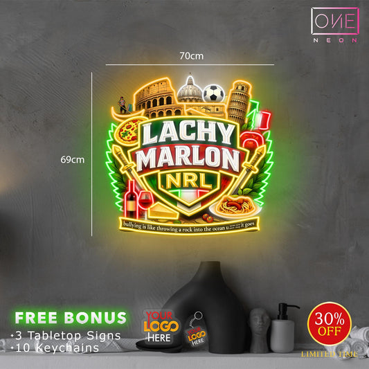 LACHY MARLON | LED Neon Sign