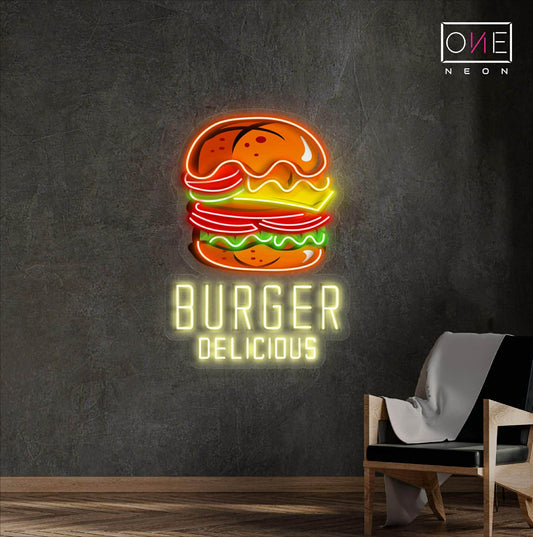 BURGER | LED Neon Sign