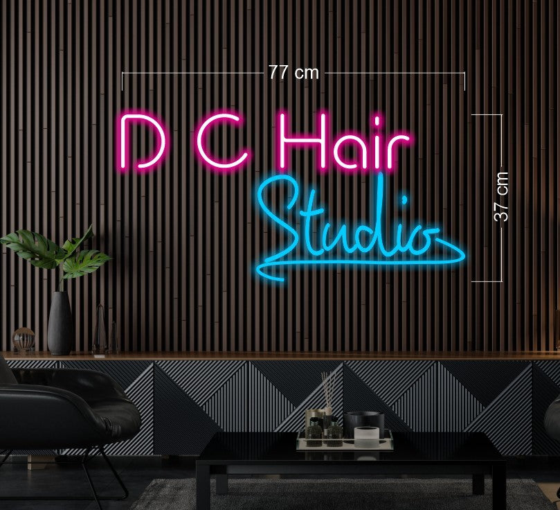 DC HAIR STUDIO | LED Neon Sign