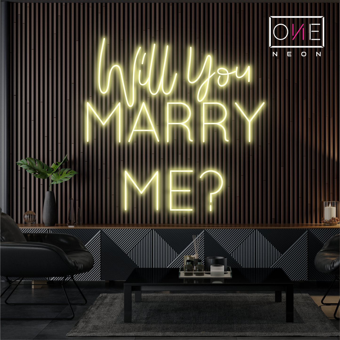 Will You Marry Me? Led Neon Sign
