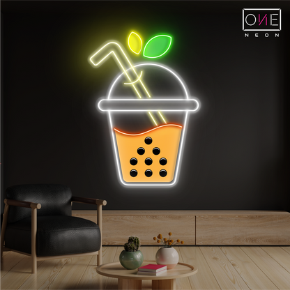 Enseigne au néon à LED Sweet Boba Sip 