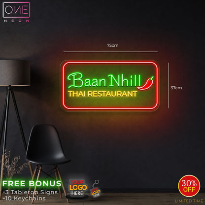 Enseigne au néon LED personnalisée pour entreprise 