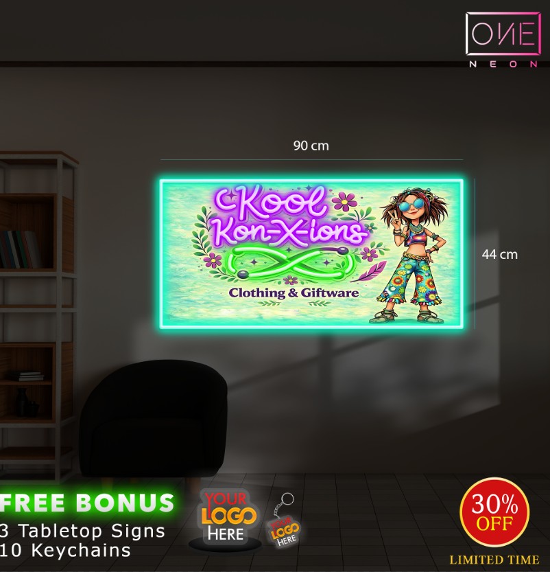 Kool Kon-X- | LED Neon Sign