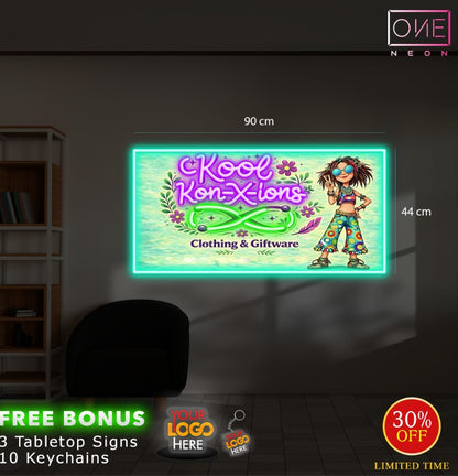 Kool Kon-X- | LED Neon Sign