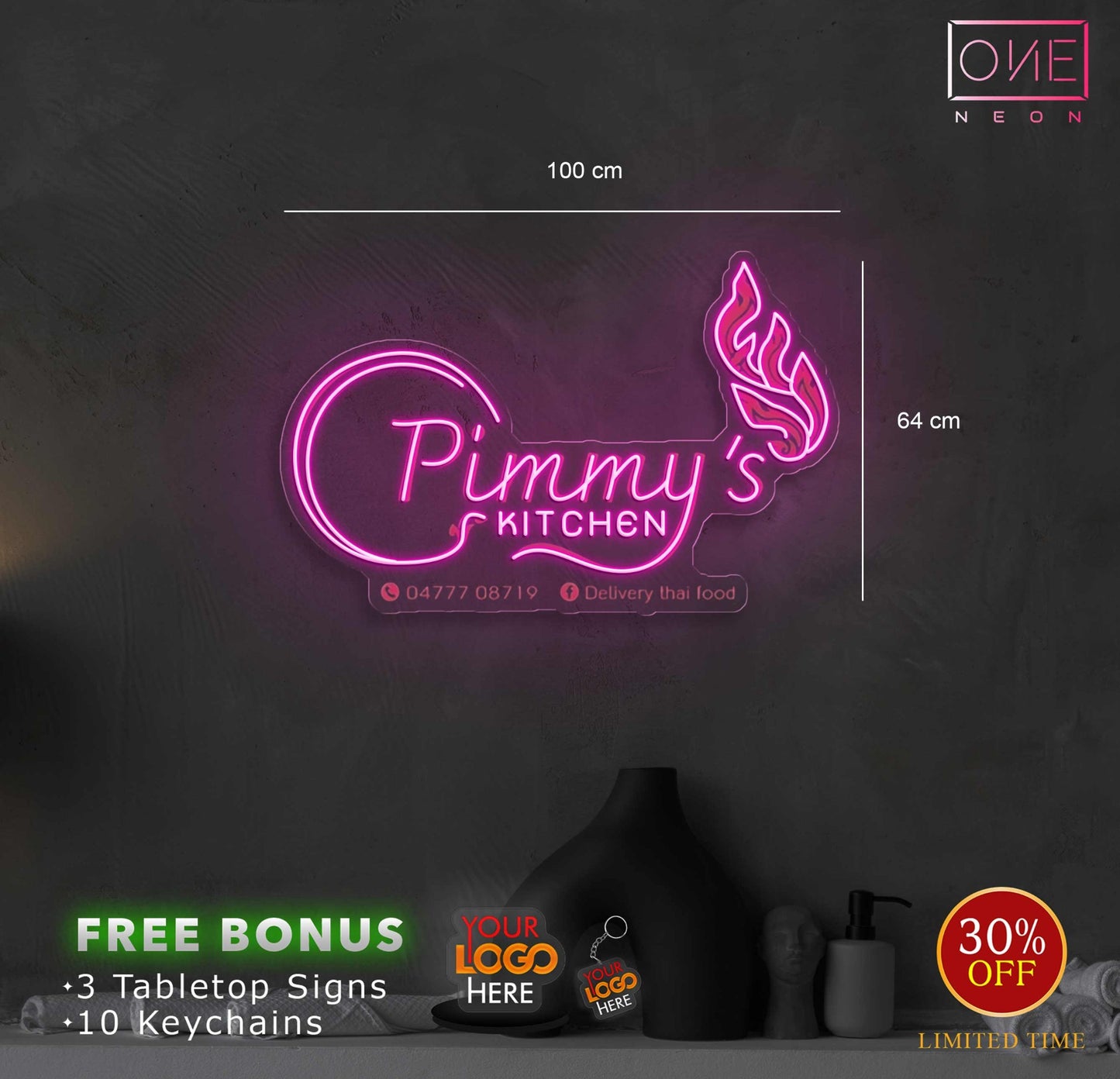 Pimmy kithen | LED Neon Sign