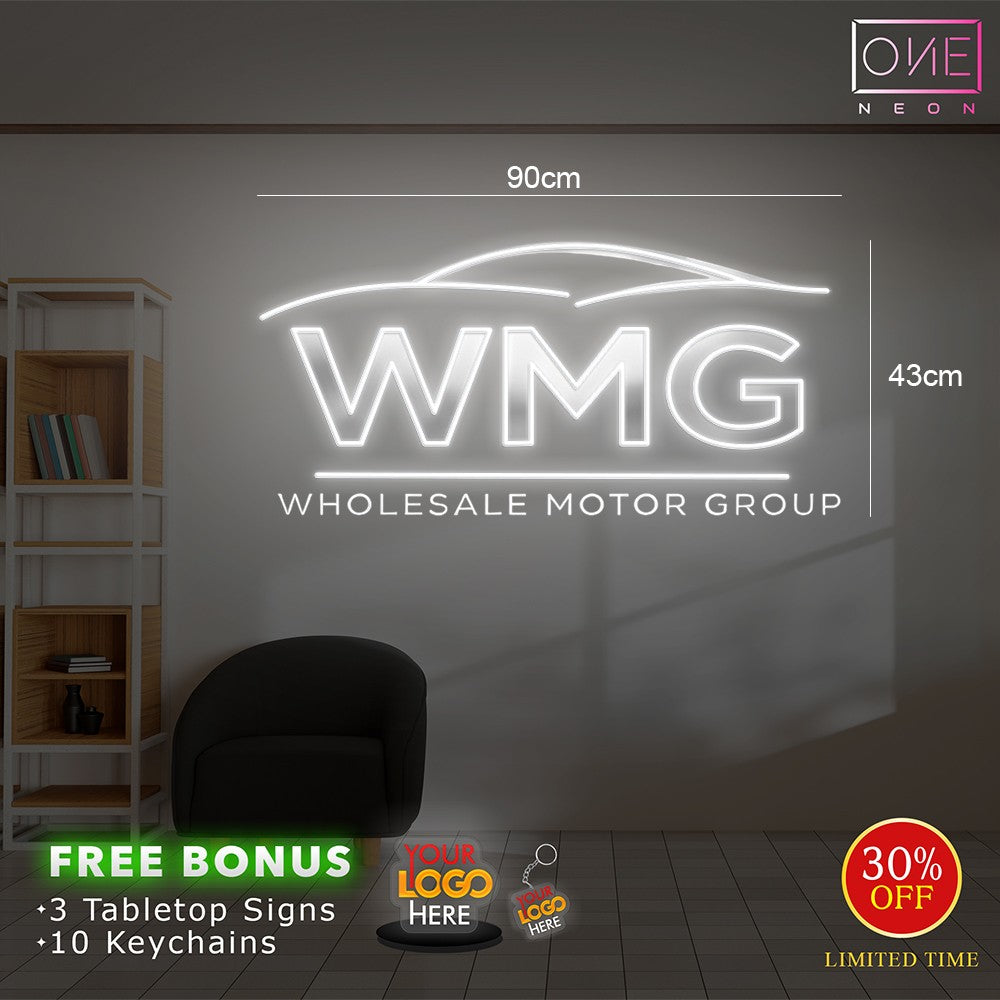 Enseigne au néon LED personnalisée pour entreprise 