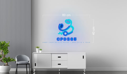 Enseigne au néon LED personnalisée pour entreprise 