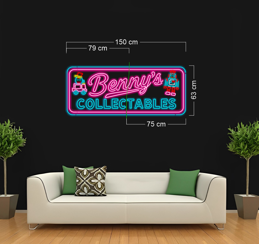Benny's Collectables | LED Neon Sign