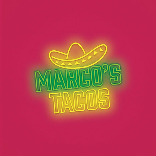 Enseigne au néon LED personnalisée pour entreprise 