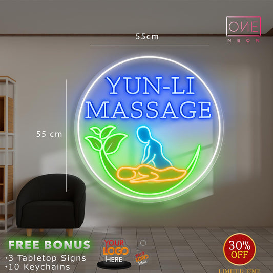 Enseigne au néon LED personnalisée pour entreprise 