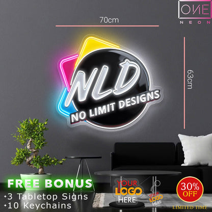 NLD logo | LED Neon Sign