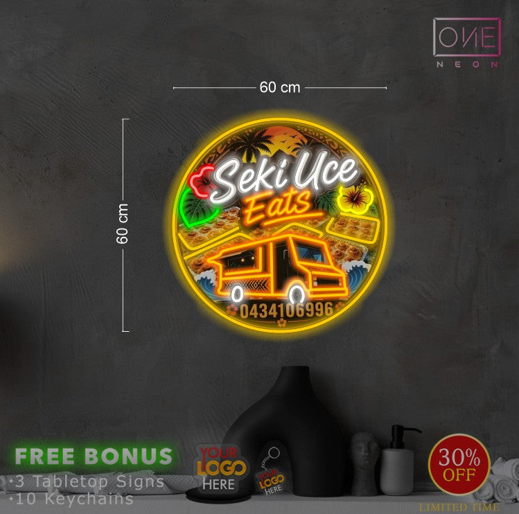 Seki Uce Eats | LED Neon Sign