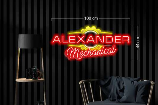 Enseigne au néon LED personnalisée pour entreprise 