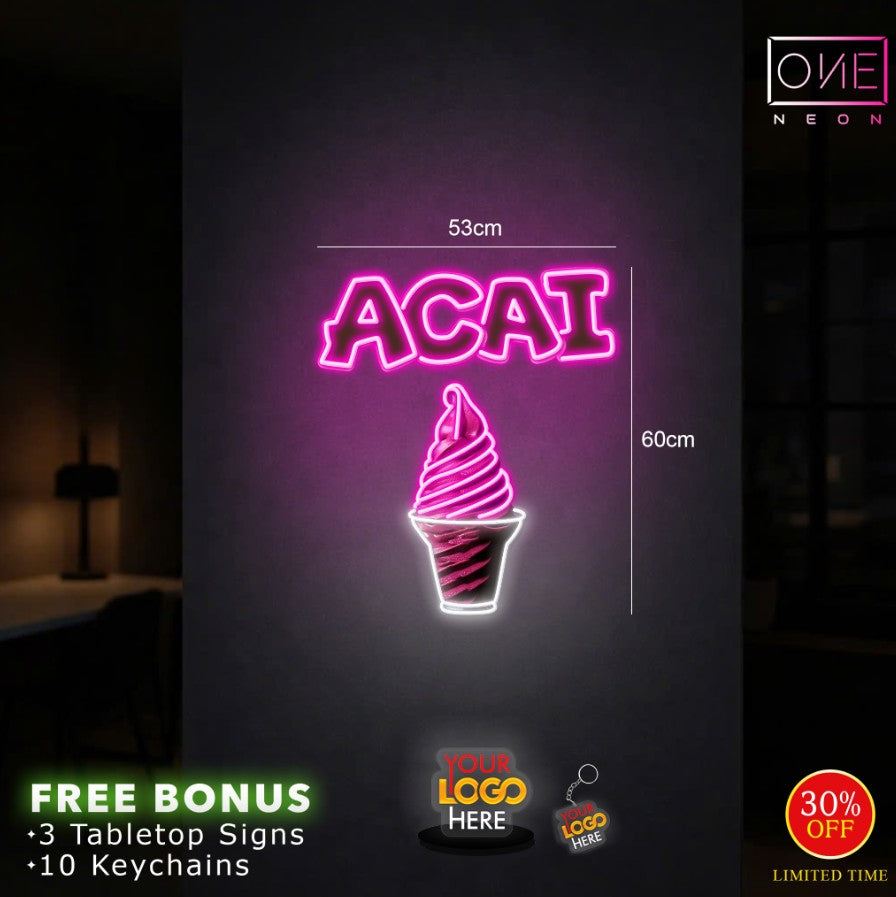 ACAI | LED Neon Sign