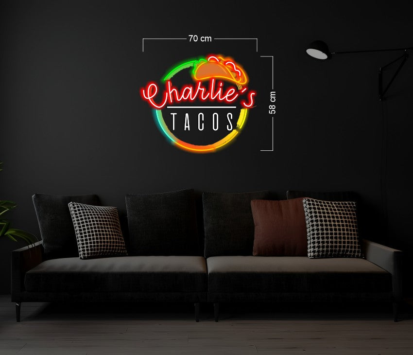 Enseigne au néon LED personnalisée pour entreprise 