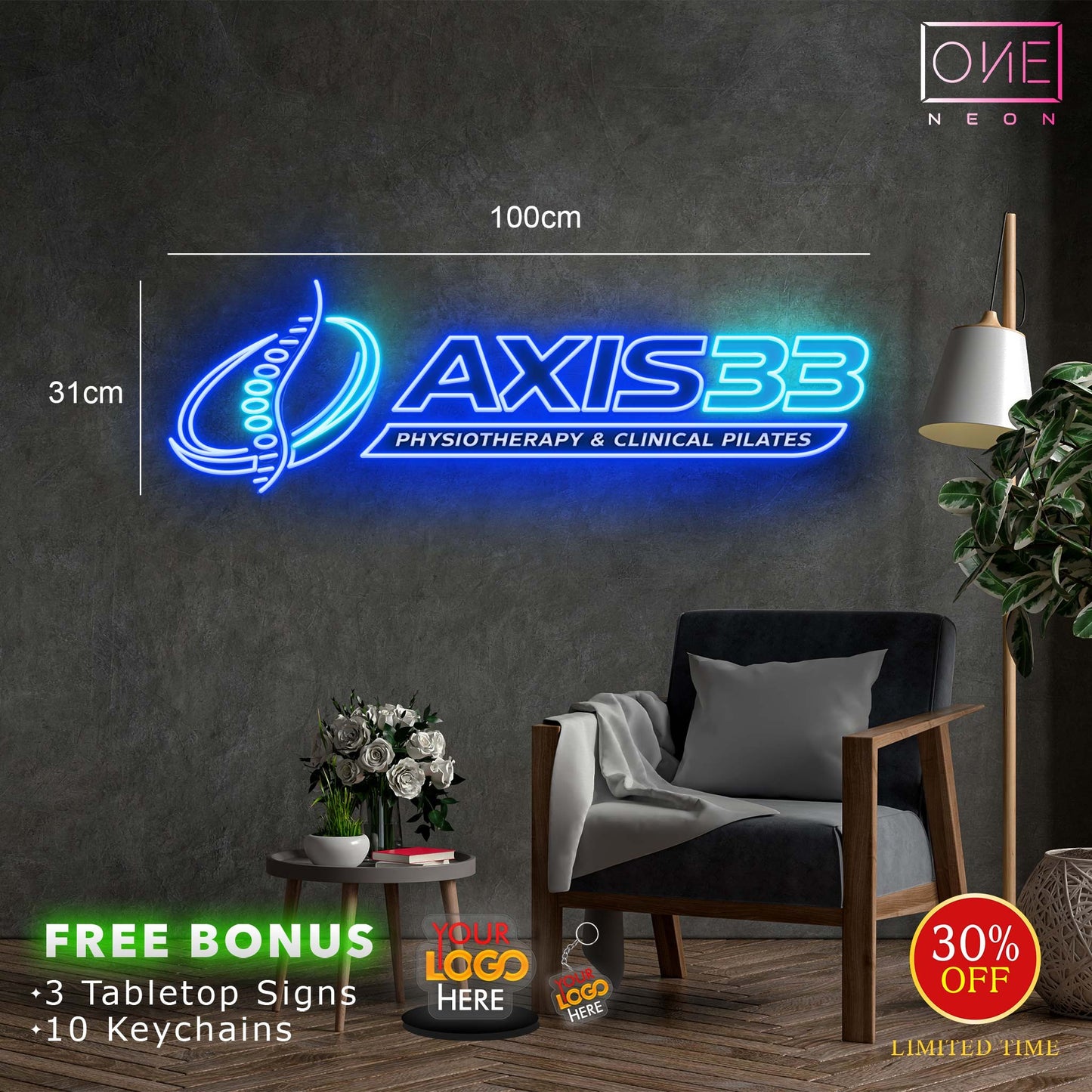 AXIS33 | LED Neon Sign