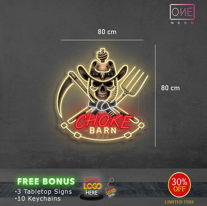 Choke Barn BJJ | LED Neon Sign